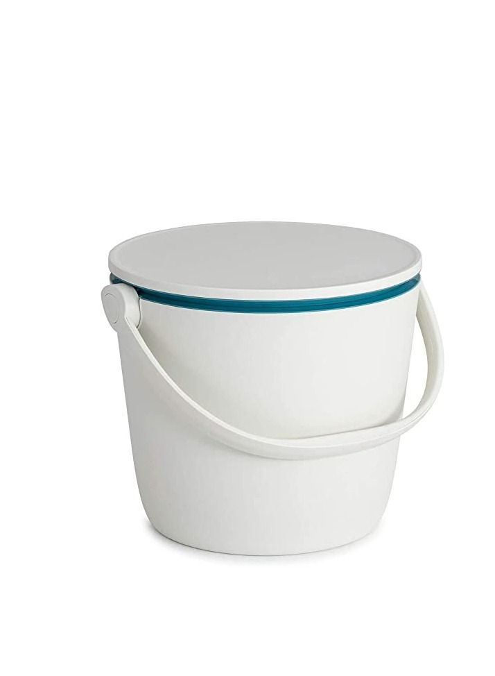 Keter White Cooler GoBar: 2-in-1 Beverage Cooler and Weather-Resistant Serving Table
