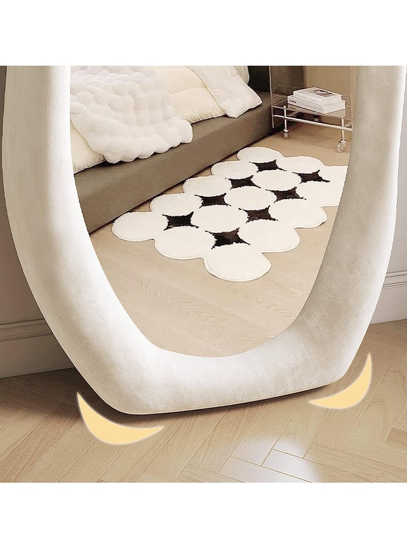 Mango Shaped Full Length Dressing Mirror White 60x160 CM