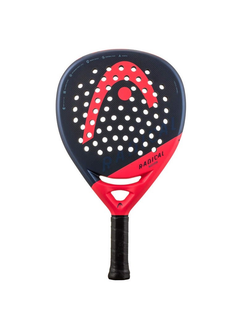 HEAD Radical Motion Padel Raquet | For Advanced Intermediate players | Teardrop Shape