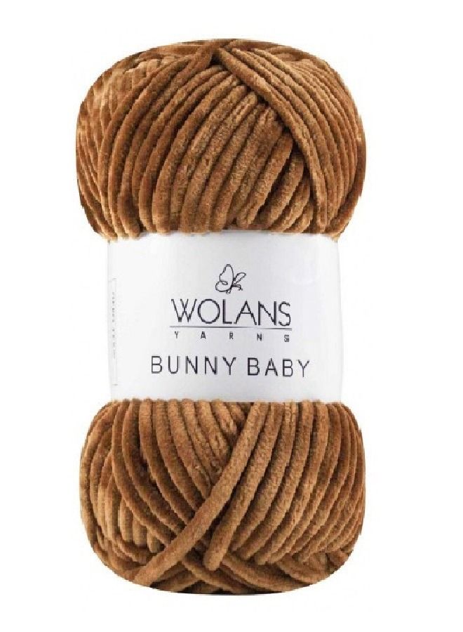 Wolans Bunny Baby Yarn-Color 100-19 (Pack of 3pcs)