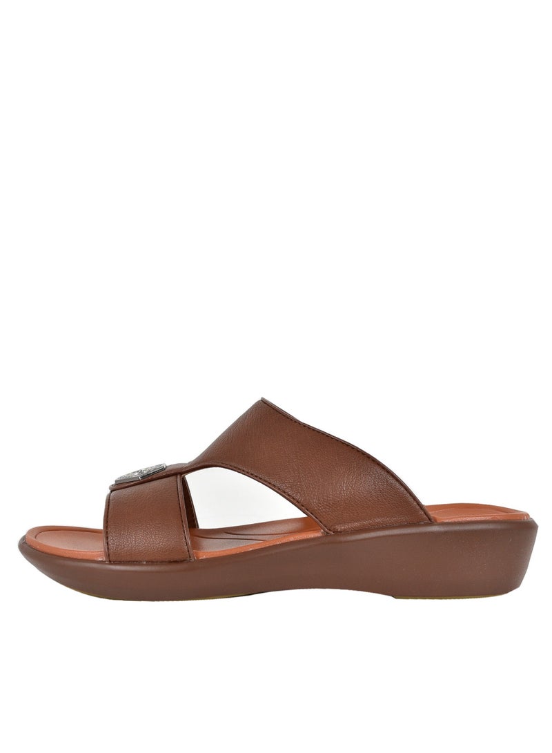 Mens Ferrini Arabic Sandals Brown