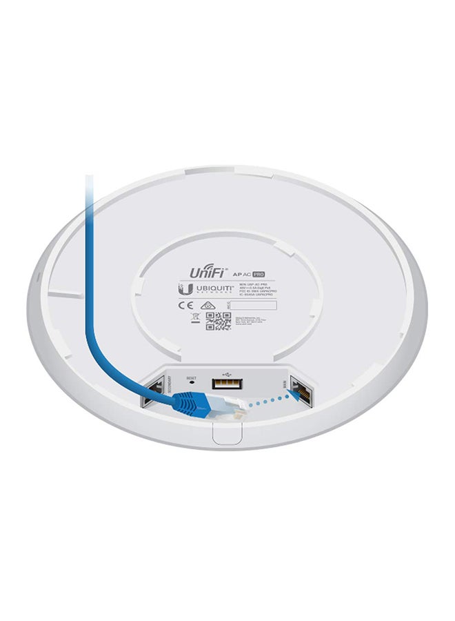 UniFi UAP-AC-PRO-US Dual Radio Access Point White