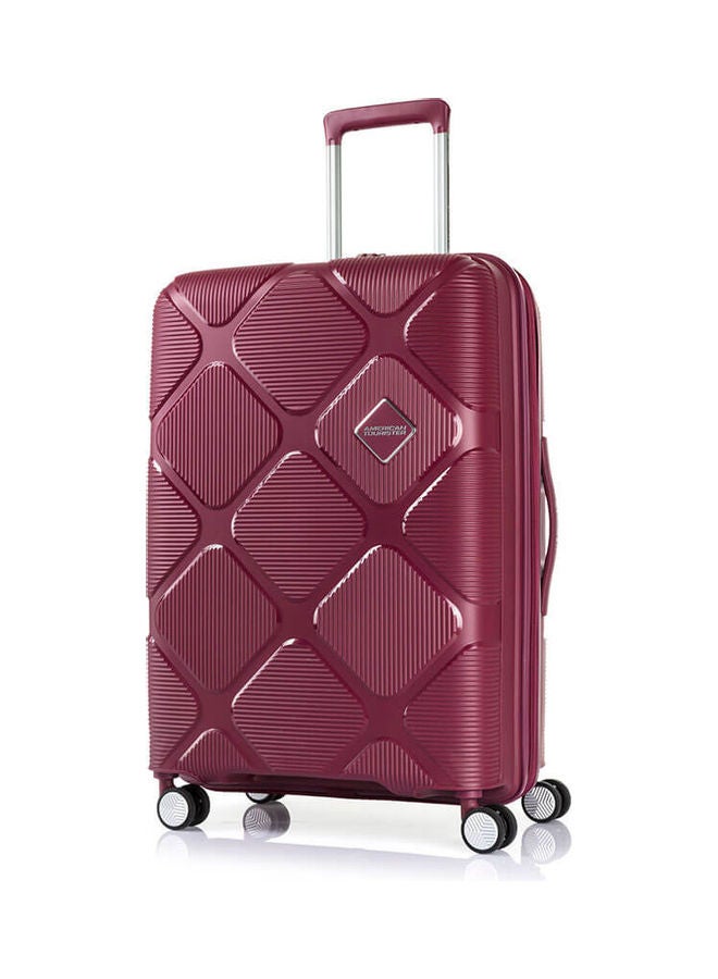 Instagon Spinner Luggage Trolley Light Red