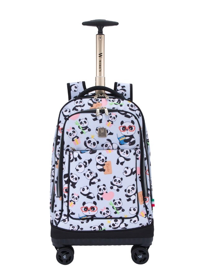 3 Piece Kids School Trolley Bag laptop compartment 4 Wheels With Lunch bag & Pencil Case