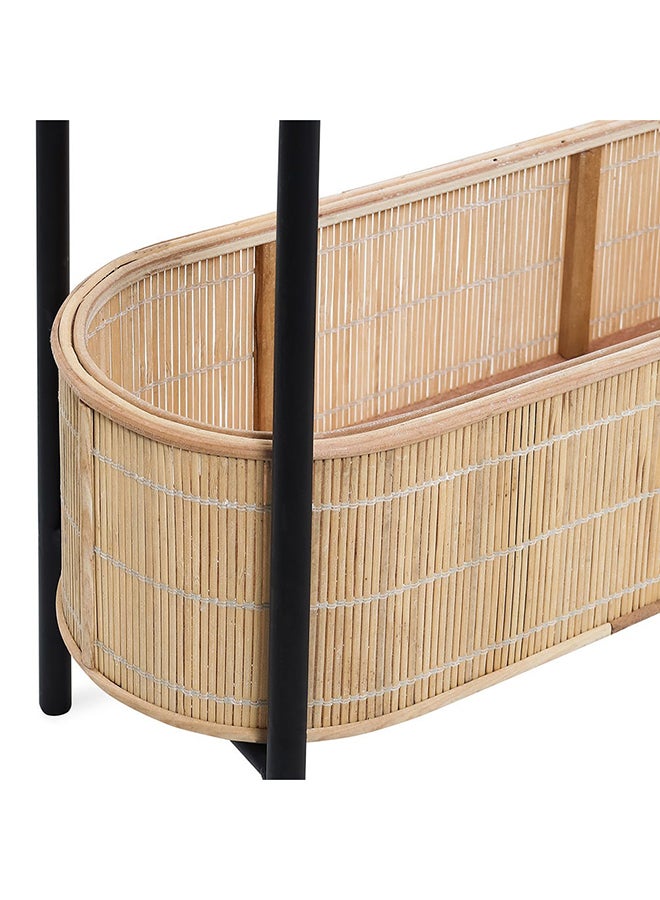 Century Plant Stand Black/Beige 51x78 cm