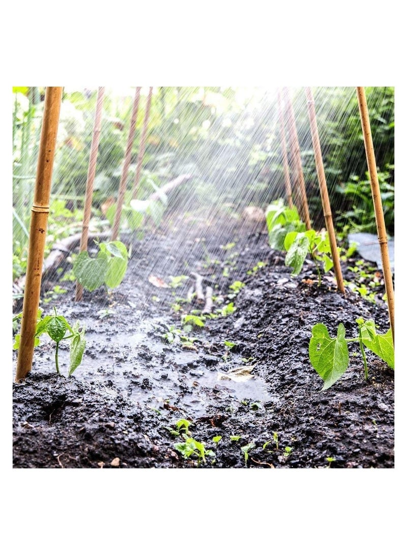 Pack Of 20 Natural Thick Decoratiev Bamboo pols 100cm Tall Garden Floral Plants Flowers Vine Support Bamboo Rod Support Sticks Eco-Friendly