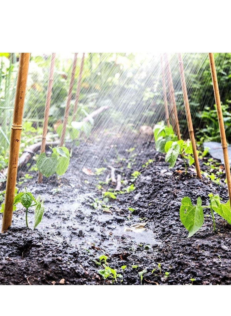 Natural Thick Bamboo Stakes Tall Garden Plant Stakes Flowers Vine Plants Support Garden Canes Poles Stakes Bamboo Rod Support Sticks 10pcs