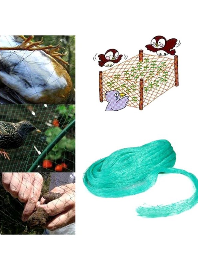 Anti Bird Protective Plant Covering Net Green 4x10meter