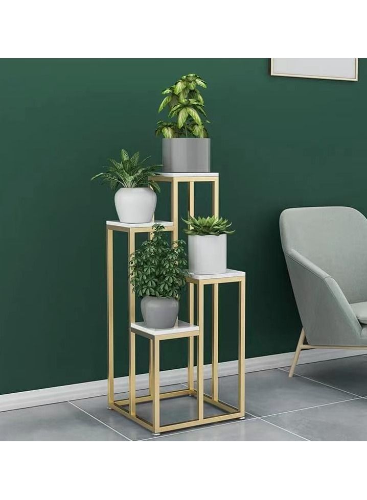 FFD Metal Plants Stand Flowers Multilayer Anticorrosive Display Shelf Plant Pot Holder Decorative Display Rack Storage and Cute Stand