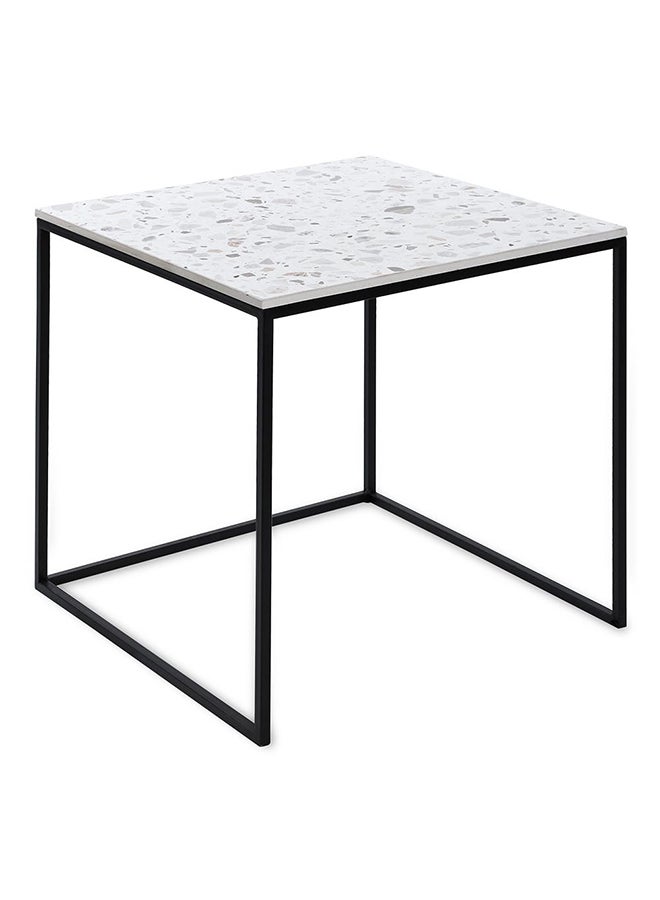 Mabel Plant Table Black/Beige 35x36 cm