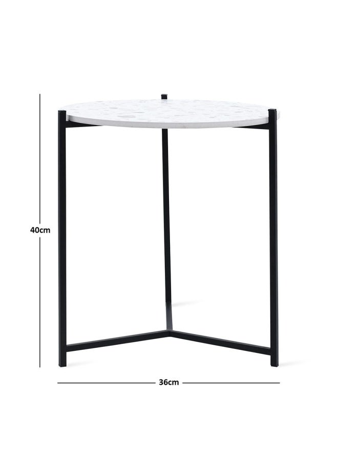 Mabel Plant Table, Black - 36X40 Cm