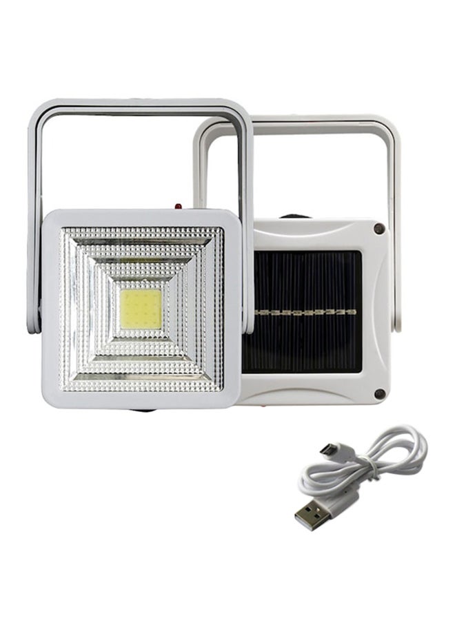 Outdoor Camping Lights Solar Led Light White 9x12.3centimeter