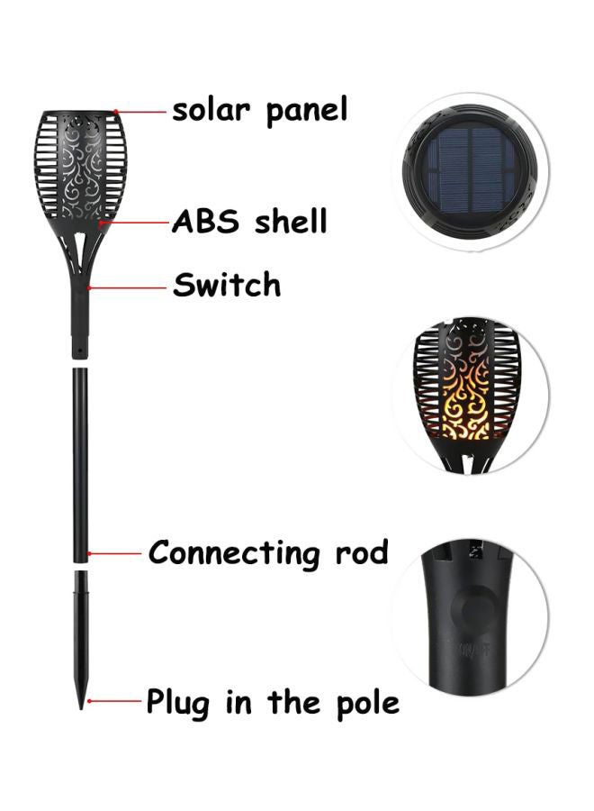 LED Solar Light Yellow 32x12x12centimeter