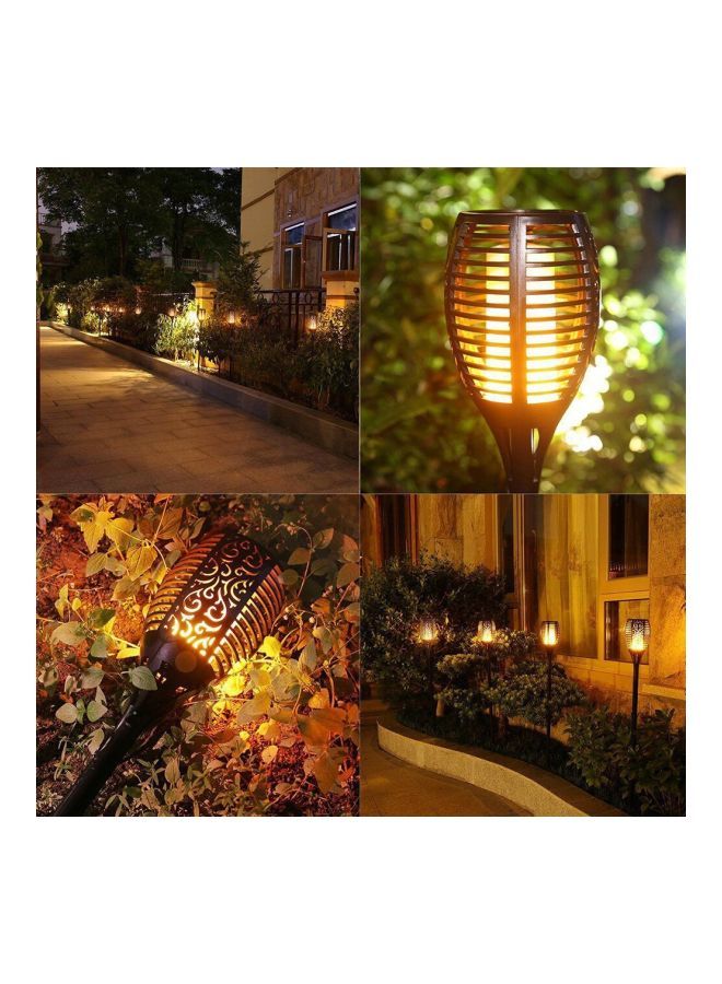 LED Solar Light Yellow 32x12x12centimeter