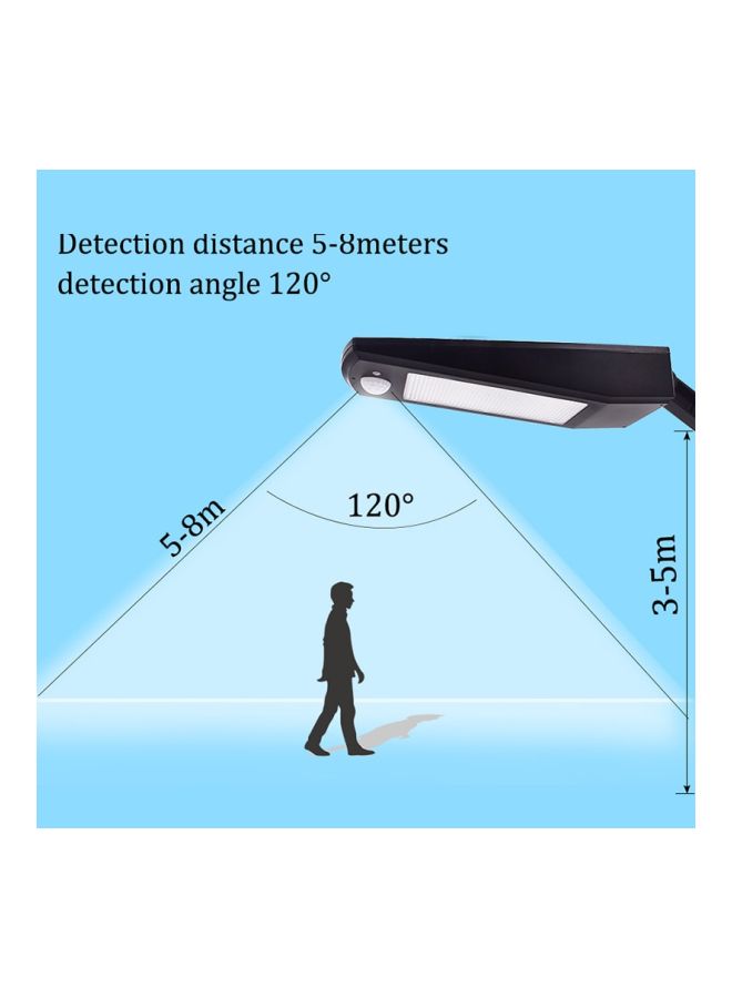 LED Solar Light Yellow 27x9.8x4.6centimeter