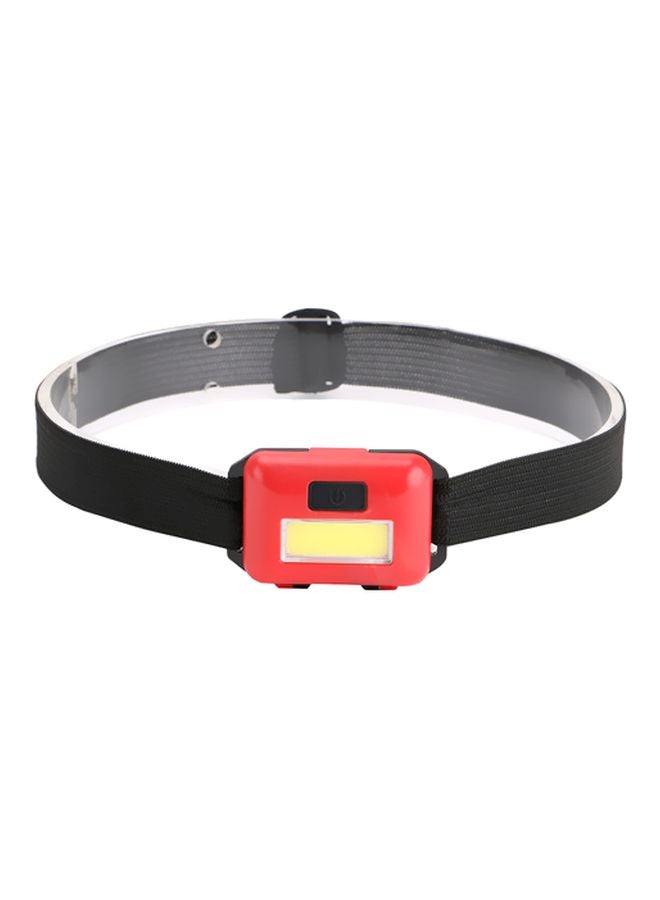 Waterproof LED Headlamp Red/Black 6.1x4x1.8centimeter