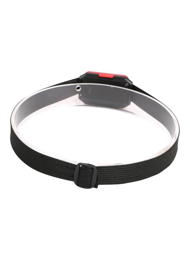 Waterproof LED Headlamp Red/Black 6.1x4x1.8centimeter