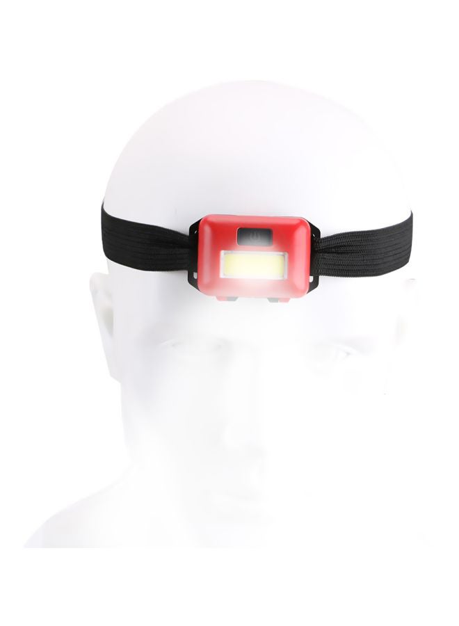 Waterproof LED Headlamp Red/Black 6.1x4x1.8centimeter