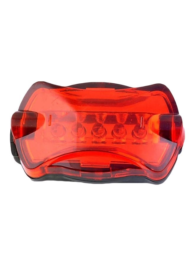 Waterproof LED Rear Tail For Bike Red 6.8x3.9x2centimeter