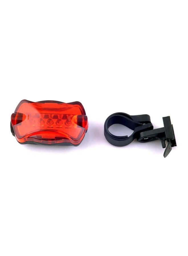 Waterproof LED Rear Tail For Bike Red 6.8x3.9x2centimeter