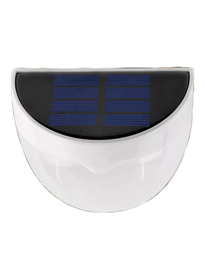 LED Solar Lamp White 10x7x5.6centimeter