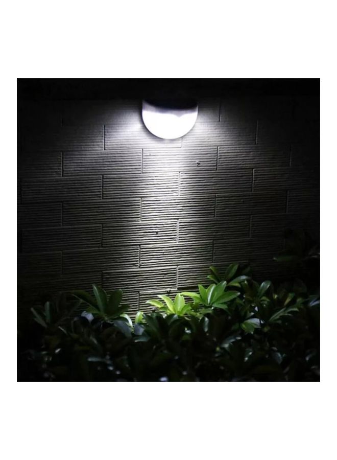 LED Solar Lamp White 10x7x5.6centimeter