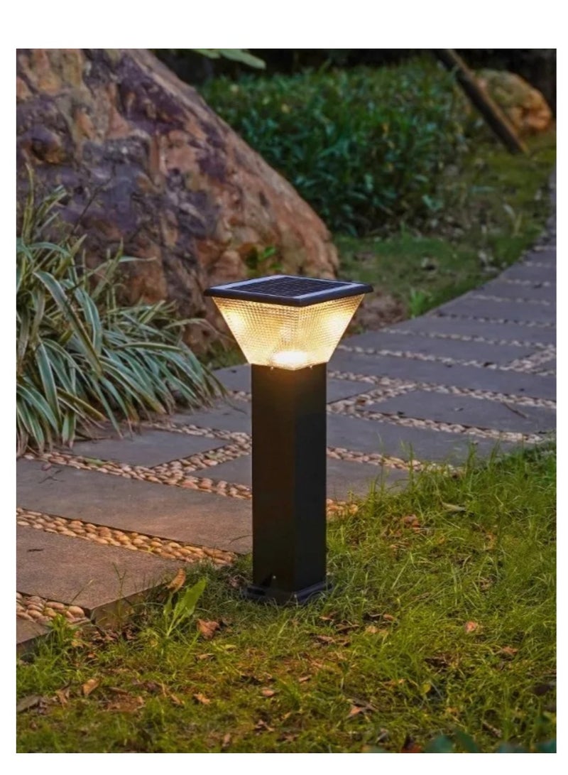 Solar Powered Courtyard Lawn Light Outdoor Waterproof Villa Garden Landscaping Household Yard Minimalist Light