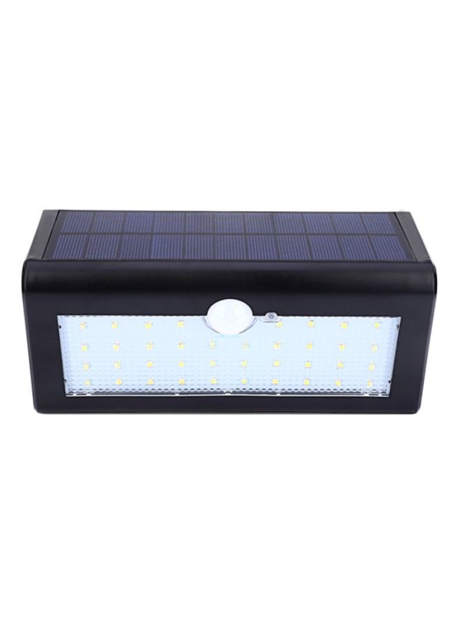 38 Led Solar Human Body Induction Lamp, Warm Light Black/Blue/Clear 21x11.5x8.5cm