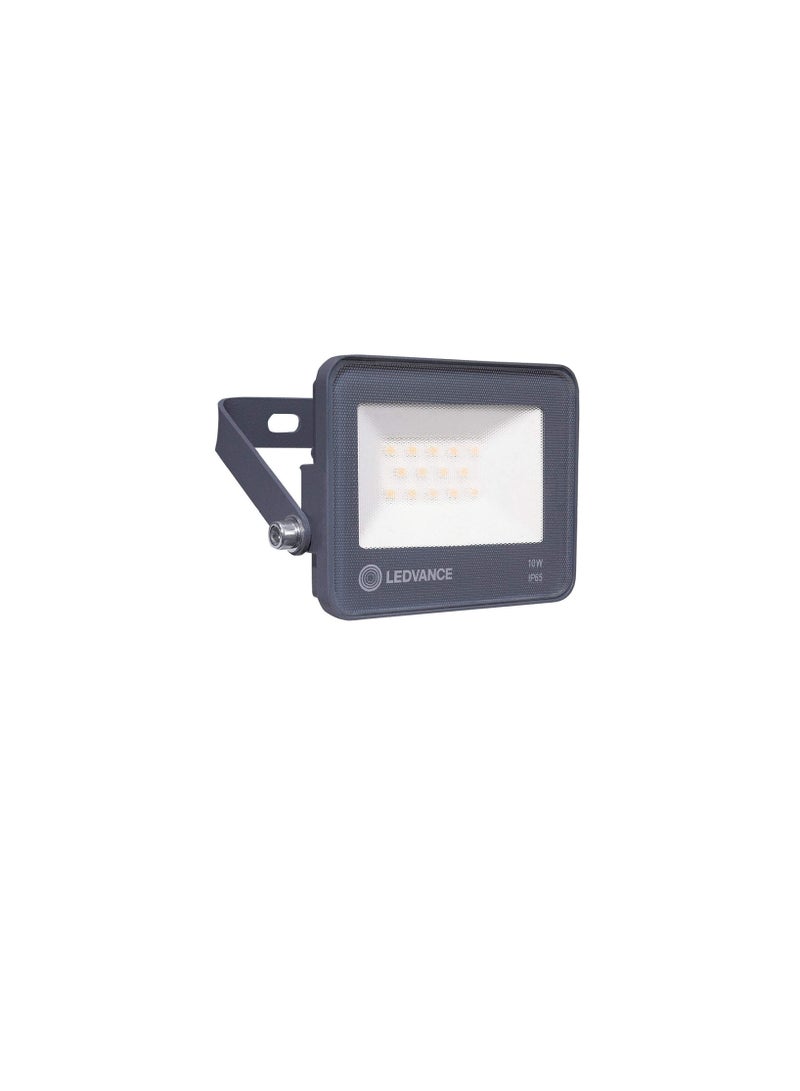 LEDVANCE Outdoor Indoor ECO LED Flood Floodlight Luminaires 10W Car Park Security Architectural Light Weight Slim Design IP65 Water Resistance Day Light 850lm 6500k LEDV ECO FL 10W DL