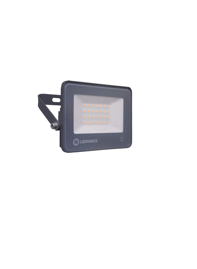 LEDVANCE Outdoor/Indoor ECO LED Flood Floodlight Luminaires 20W, Car Park/Security/Architectural, Light Weight, Slim Design, IP65 Water Resistance, Day Light, 1700lm, 6500k, LEDV-ECO-FL-20W-DL