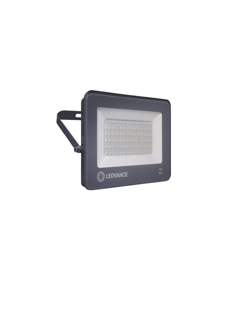 LEDVANCE ECO LED Flood Floodlight 70W Car Park/Security/Architectural Light Weight Slim Design IP65 Water Resistance Day Light 5950lm 6500k , LEDV-ECO-FL-70W-DL