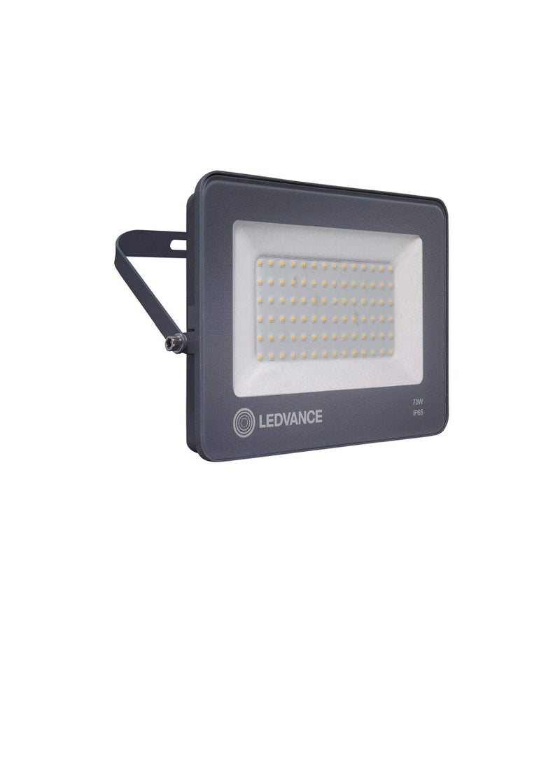 LEDVANCE ECO LED Flood Floodlight 70W Car Park/Security/Architectural Light Weight Slim Design IP65 Water Resistance Day Light 5950lm 6500k , LEDV-ECO-FL-70W-DL