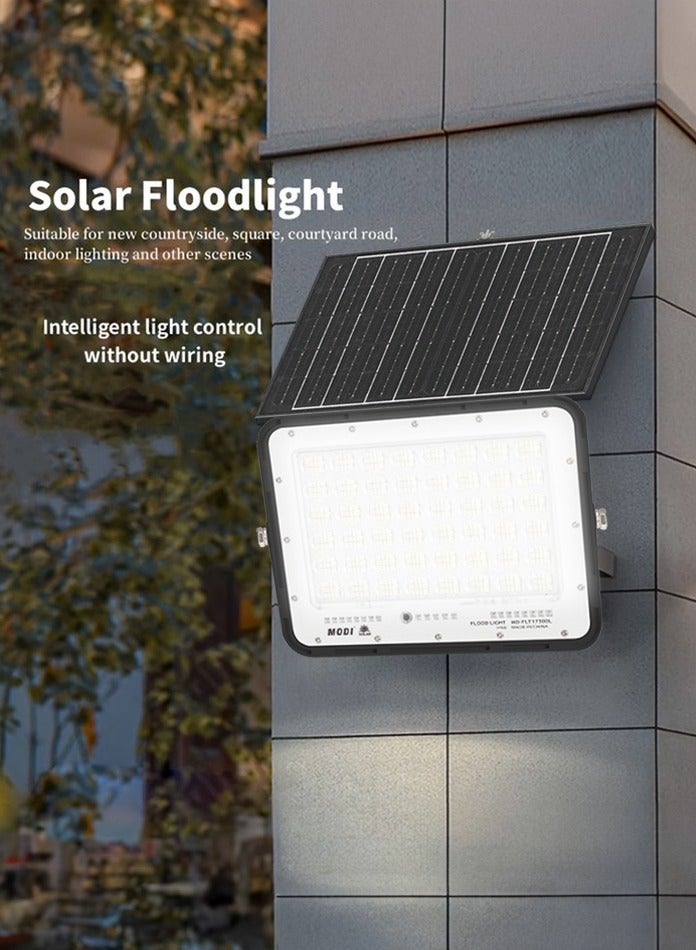 Solar Flood Light 600W IP65 with Timer And Remote Control – Super Bright, Waterproof Outdoor Security Light