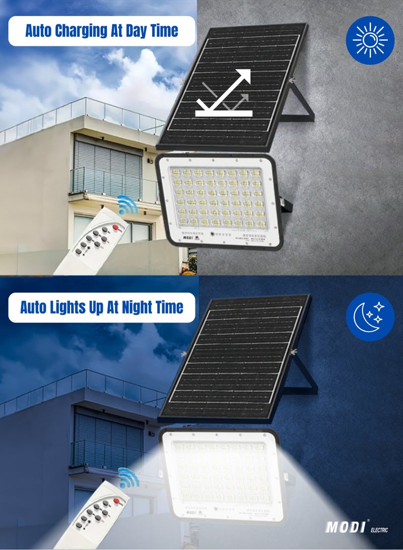 Solar Flood Light 400W IP65 with Timer And Remote Control – Super Bright, Waterproof Outdoor Security Light