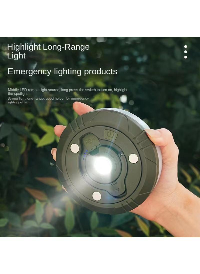 Outdoor Camping Lighting Camping Tent Portable Shrink Emergency Color Atmosphere String Lights