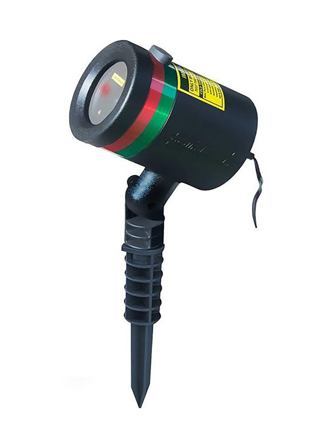 LED Projector Night Light Black/Green/Red 4 x 9cm