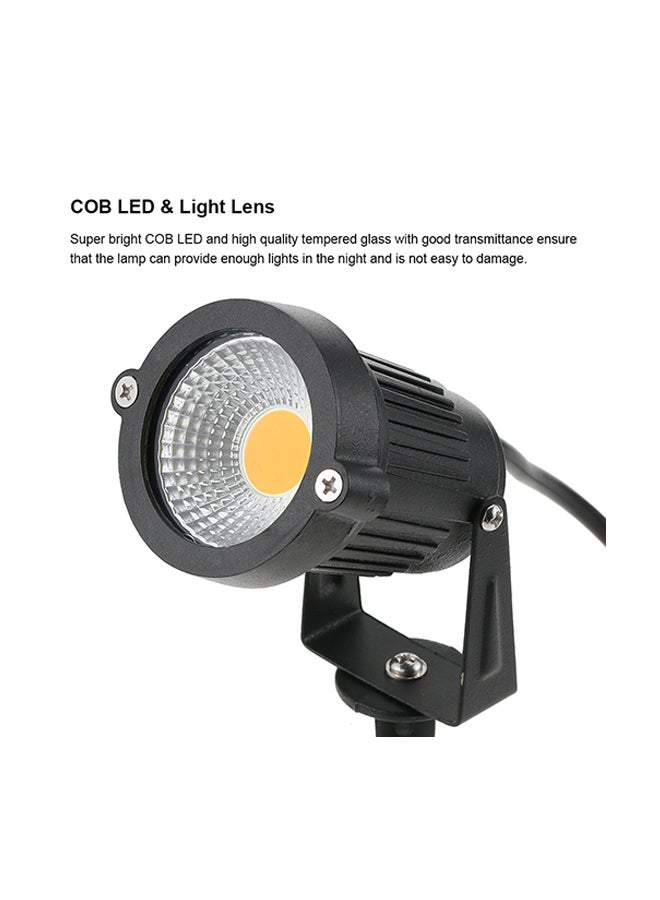 2-Piece Decorative Outdoor LED Spotlight Warm White