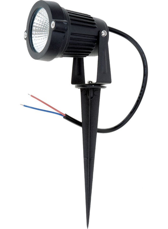 Water Resistant Outdoor LED COB Light Black