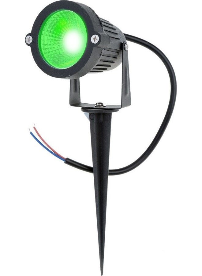 Water Resistant Outdoor LED COB Light Black