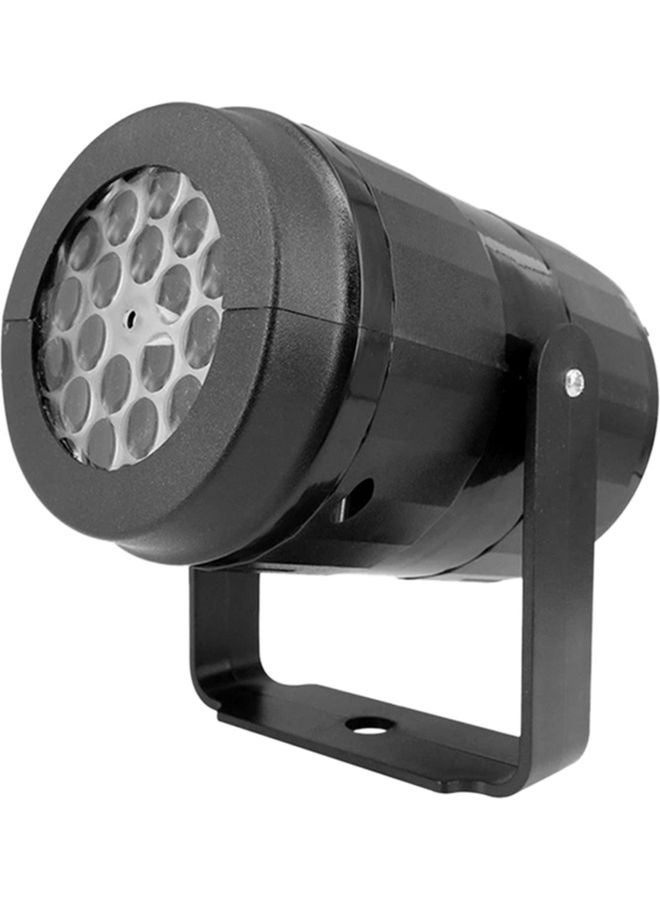 Mini Projector Outdoor Lawn Spot Light Black