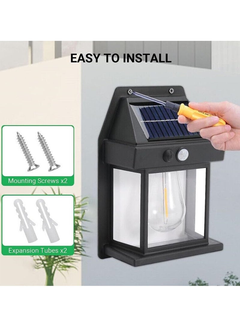 Fend 888 Solar Interaction Wall Lamp With 800LM Brightness 1800 mAh Battery Motion Sensor and Waterproof (Pack o 7)