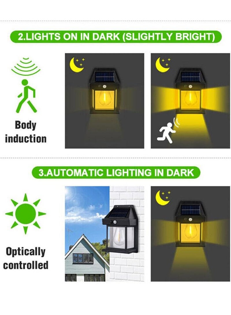 Fend 888 Solar Interaction Wall Lamp With 800LM Brightness 1800 mAh Battery Motion Sensor and Waterproof (Pack o 7)