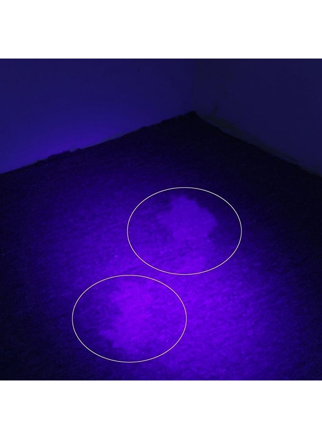 51-LED Blacklight Detector Torch Black 14.7 x 3.6 x 5.6cm