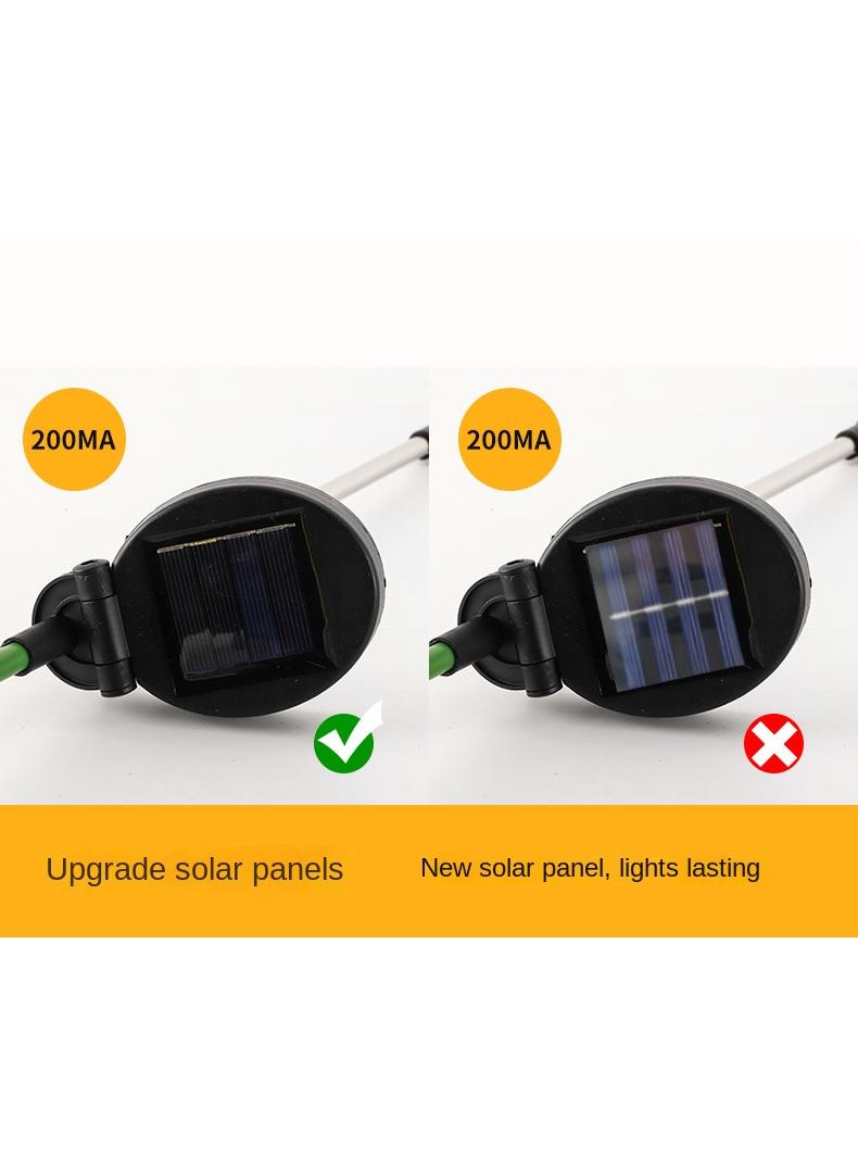 1 PCS Solar Outdoor Lights Courtyard Decorative Waterproof Tulip Lights Garden Villa Plug-in Lawn Lights Outdoor Plug-in Lights Purple