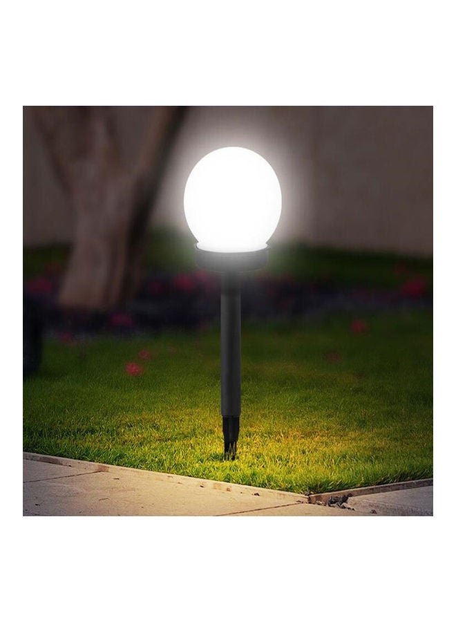 Outdoor Solar-powered LED Lawn Light Ball Bulb Waterproof Night Light Garden Lamp Decoration Light Sensor 2PCS/Set multicolor 20*20*20cm