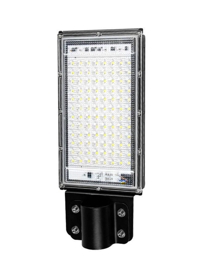 100W Street Light with Mounting Bracket Black