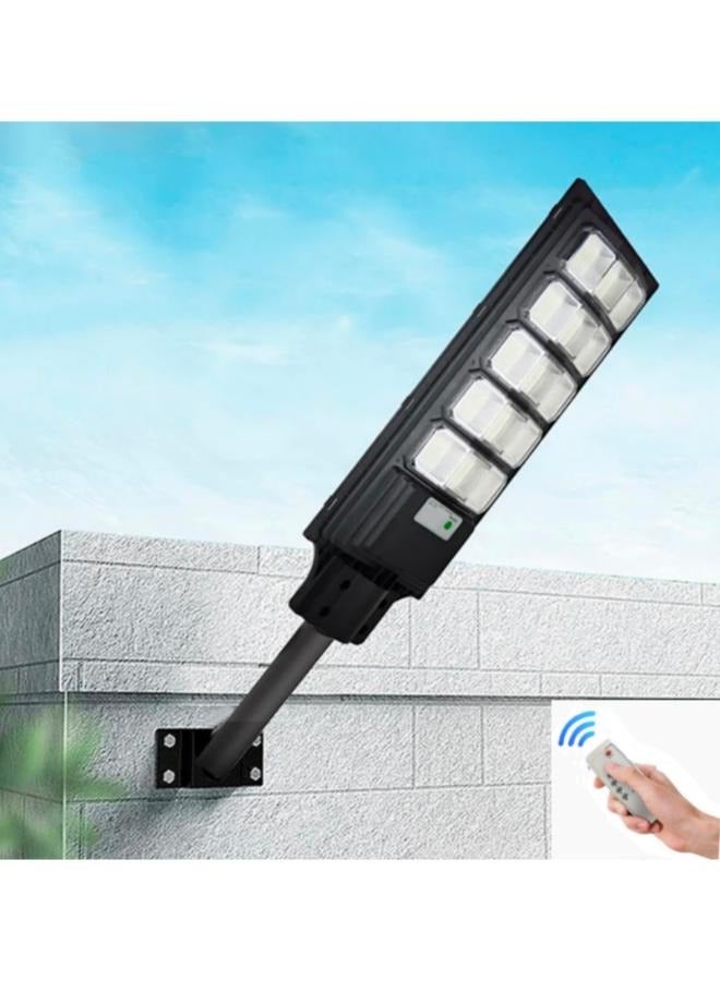 1800W Solar Street Light for Outdoor Dusk to Dawn Daylight Flood Endurance Lamps with IP67 Waterproof for Garden Patio Garage with Remote Control