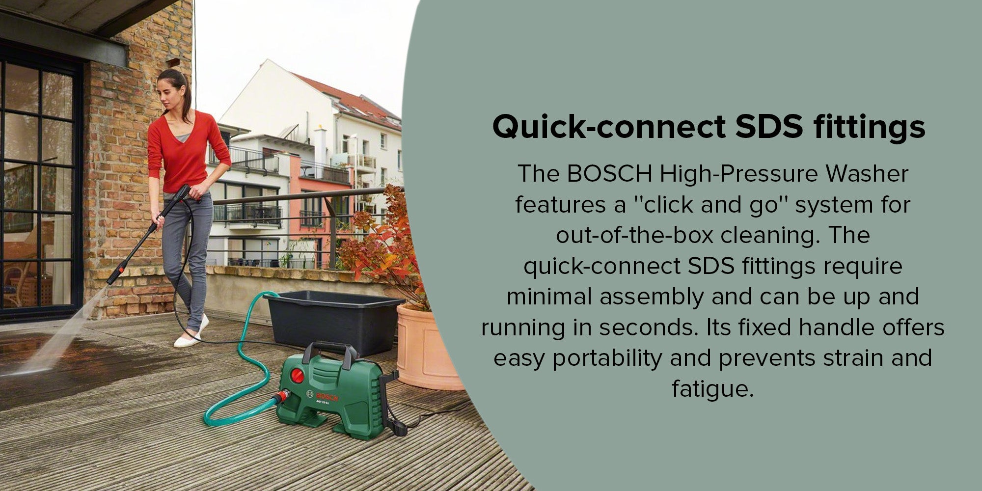 High Pressure Washer Multicolour 40 x 20cm