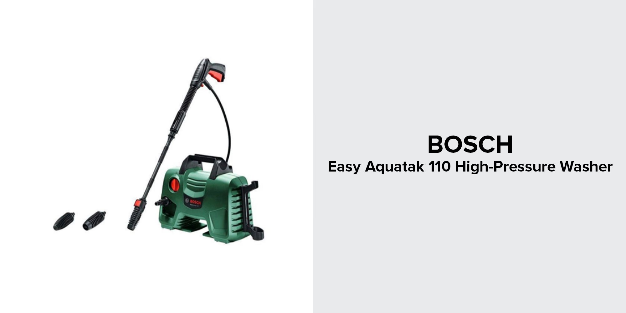 EasyAquatak 110 High-Pressure Washer Green/Black