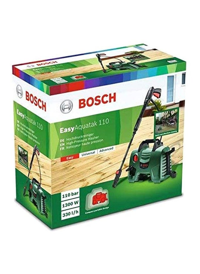 EasyAquatak 110 High-Pressure Washer Green/Black
